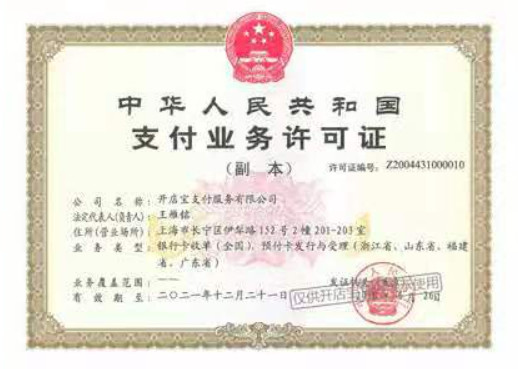 开店宝买支付牌照借了3个亿欲将45%股权拍卖